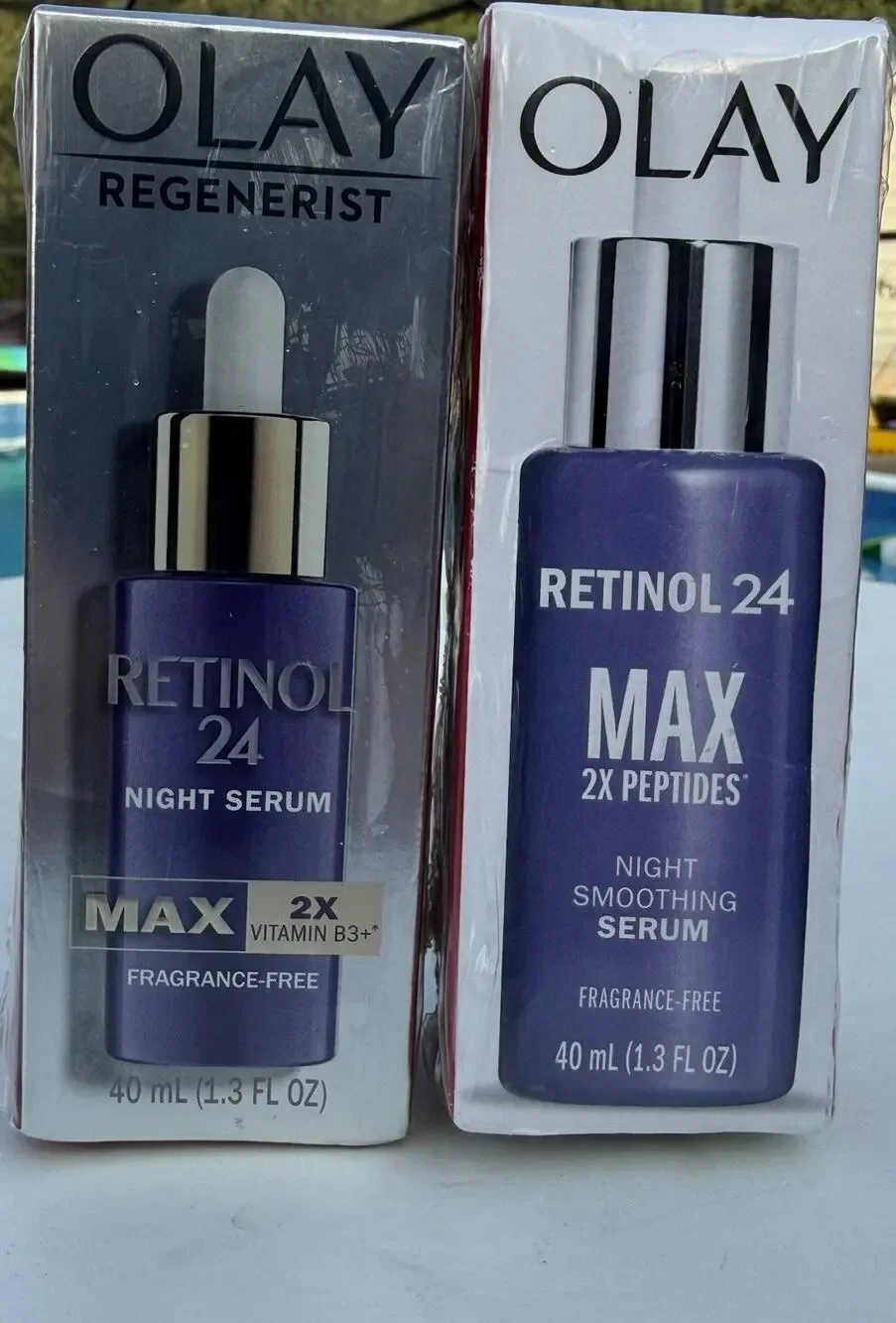 Olay Regenerist Retinol24 MAX Night Serum 1.3 oz Fragrance-Free 2X Peptides